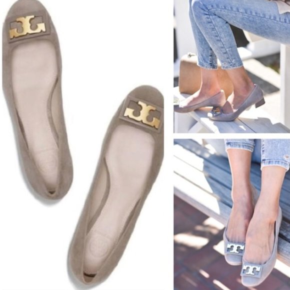 TORY BURCH Suede Pumps LIKE NEW! - Picture 5 of 8